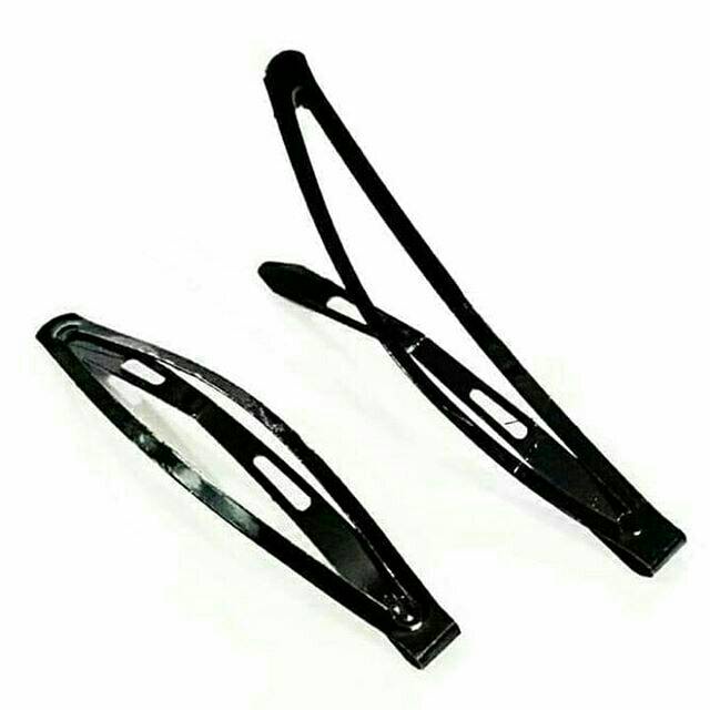 JEPIT RAMBUT TIPTOP SENG JUMBO/ JEPITAN SENG HITAM TIPTOP PERCARD ISI 10 PCS