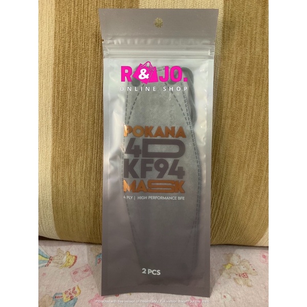 Masker Pokana 4D KF94 Masker Medis KF 94 Earloop 4Ply