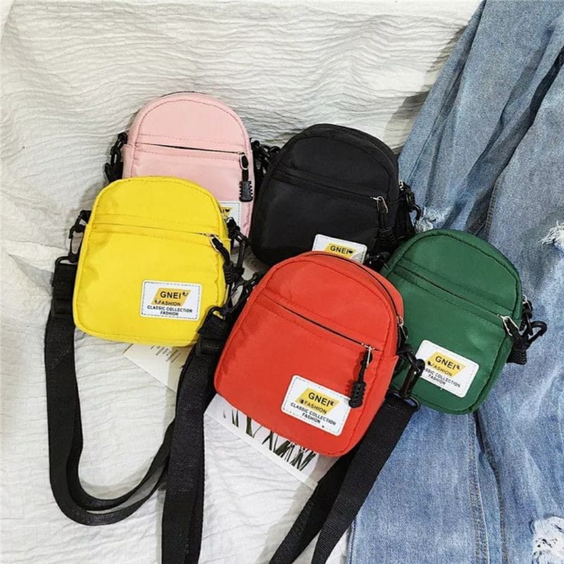 KSO_BAG - Tas Selempang Anak Wanita Dan Laki Laki Termurah Motif Carakter Mini GNEI Korea Style