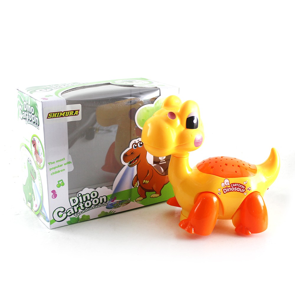 Mainan Anak Edukasi Robot Dinosaurus Bersuara dan Bergerak