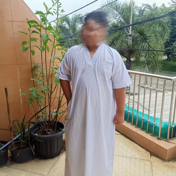 Jubah Maroko Pria Jumbo Bahan Cotton Berkualitas | Gamis Maroko Jumbo