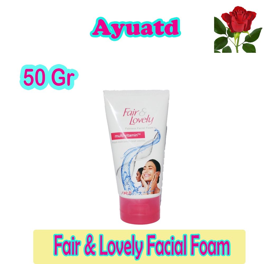 Fair &amp; Lovely Fairness Facewash 50 Gr - Sabun Muka