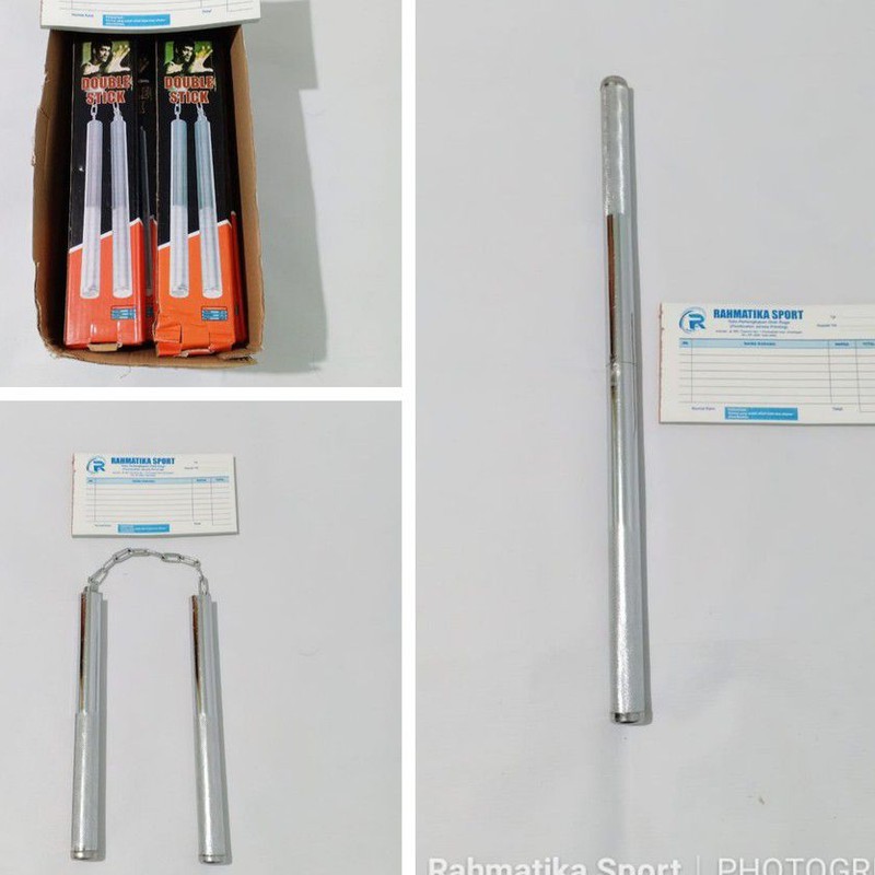 Double Stick Ruyung Besi Stainless Olahraga