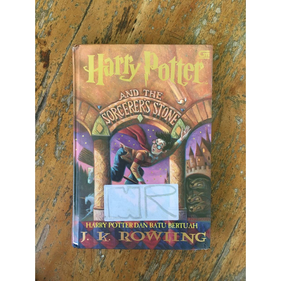 Harry Potter and The Sorcerer's Stone Terjemahan Indonesia [Preloved Novel/ Novel Bekas]