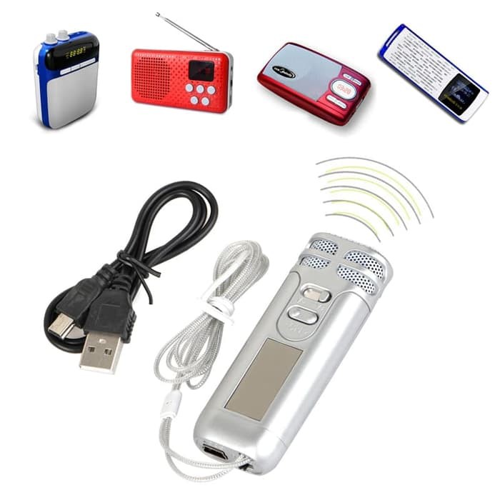 Mic FM Transmitter Wireless Handheld For Audio Tour Guide Loudspeaker