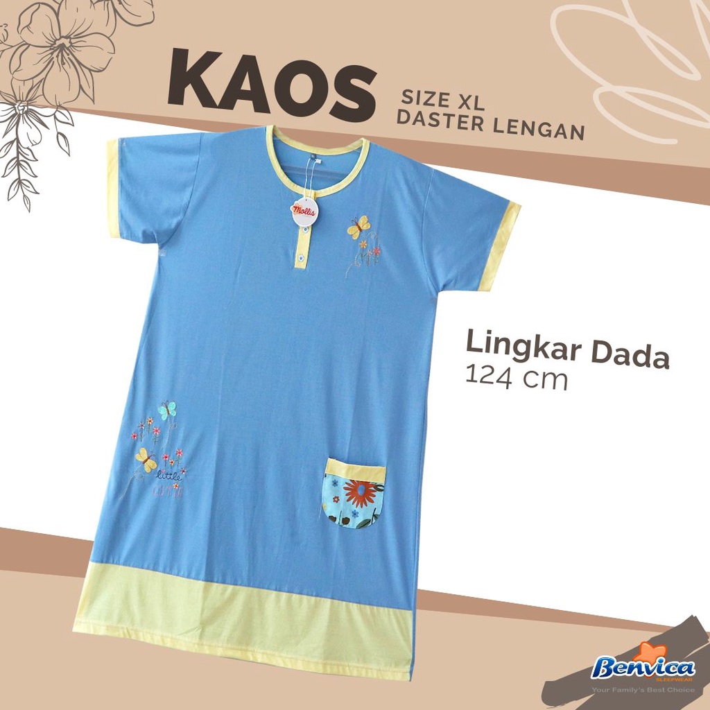 BAJU TIDUR DASTER XL MOLLIS AL - A