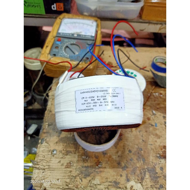 trafo donat aktip huper 60v 28v ct 28v 60v