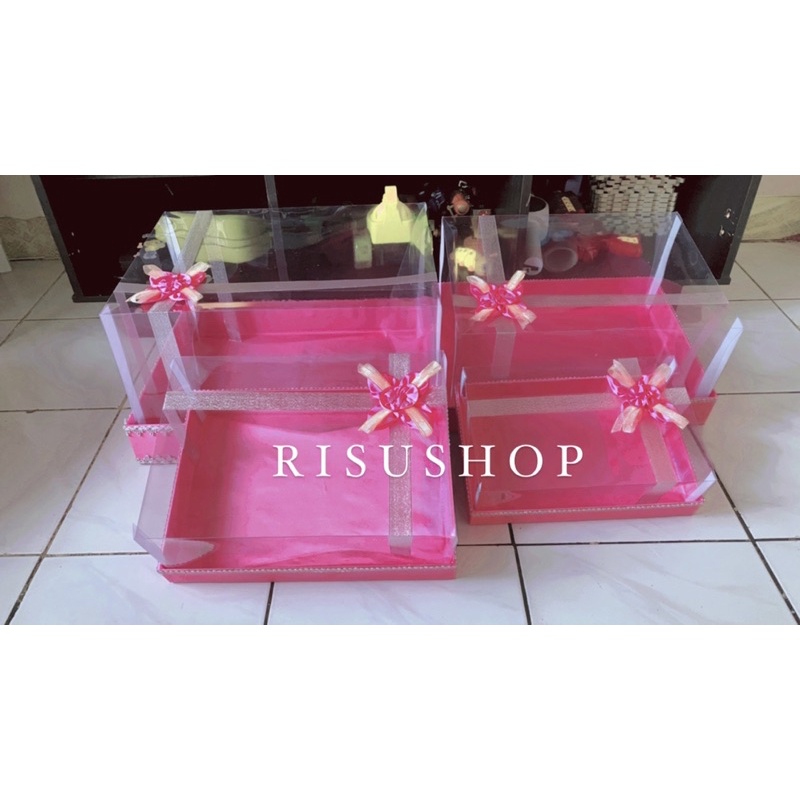 KOTAK HANTARAN/KOTAK SESERAHAN/BOX HANTARAN 1 SET ISI 4