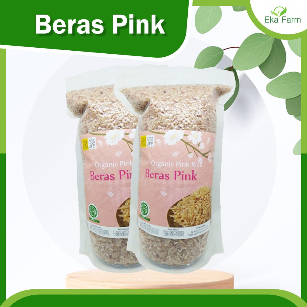 

Beras Pink - Organik - 1kg - Eka Farm