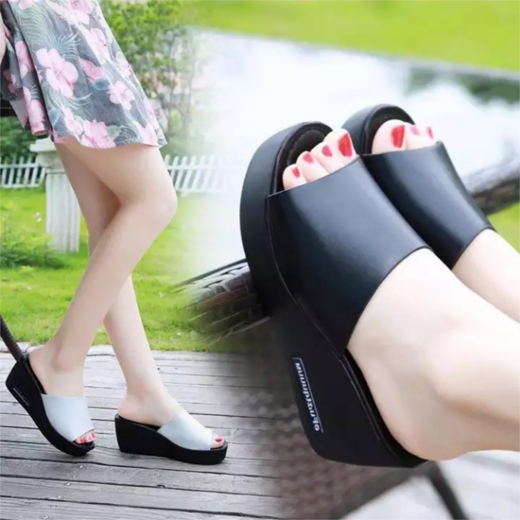 LUTTON - sandal wanita terbaru 2022 - SANDAL WANITA WEDGES