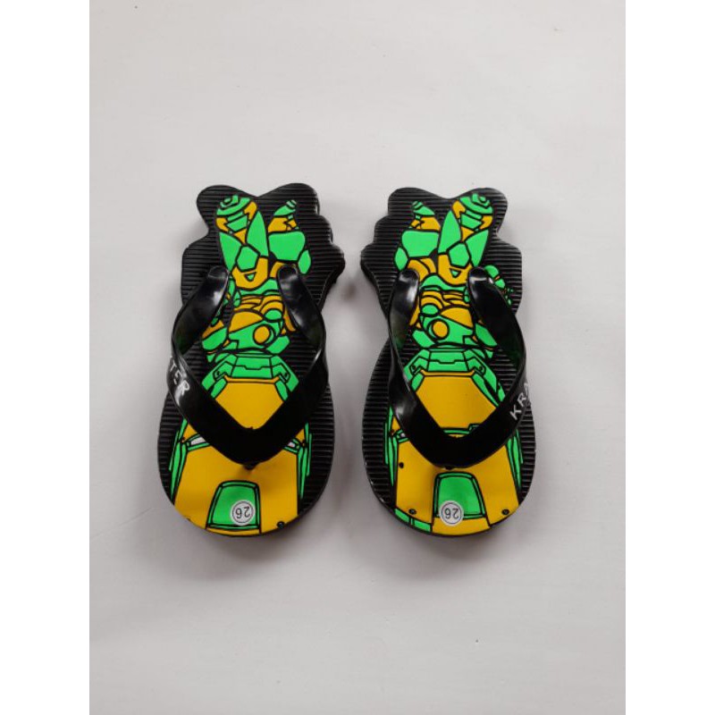 SANDAL KRAKTER IRON MAN/SANDAL ANAK LUCU