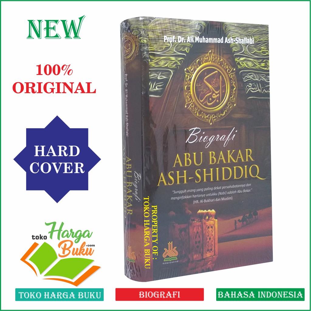 Foto Biografi Abu Bakar Ash-Shiddiq - Penerbit Pustaka Al-Kautsar
