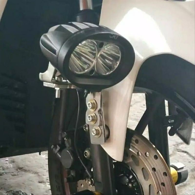 bracket breket spakbor lampu tembak pnp nmax lexi aerox nmax braket lampu tembak