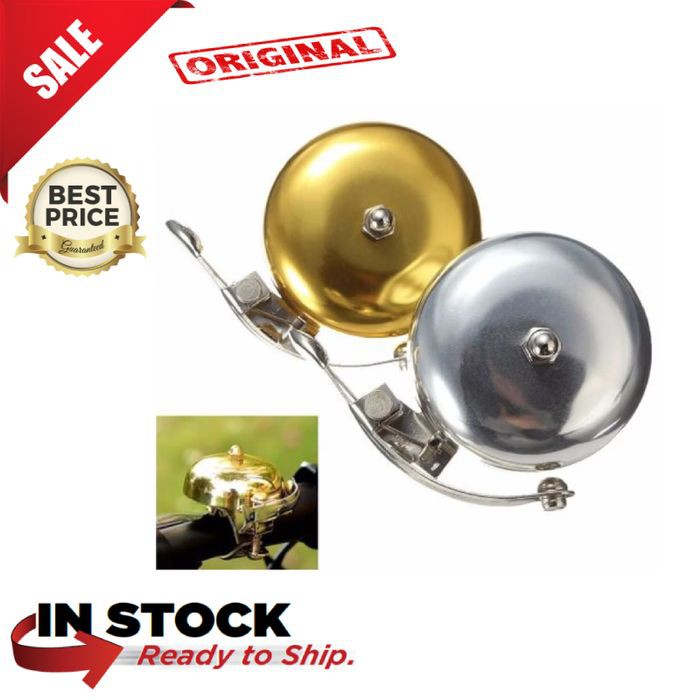 Dijual Bell Sepeda Retro Bell Sepeda Ontel Bell Klasik Sepeda Warna Silver Murah