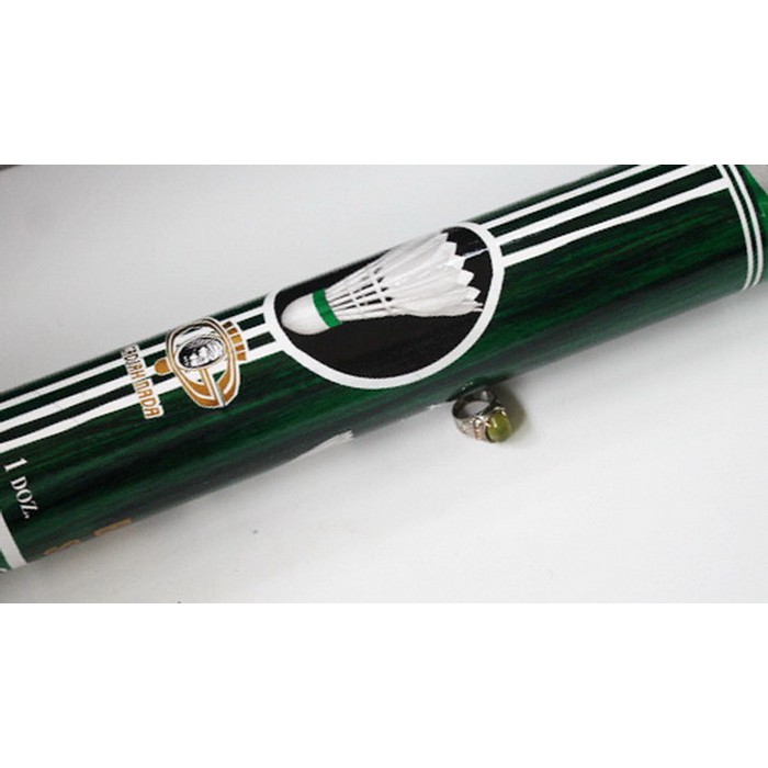 Langsung Order Kok Bulutangkis Shuttlecock Samurai Hijau Isi 12 Pcs Murah