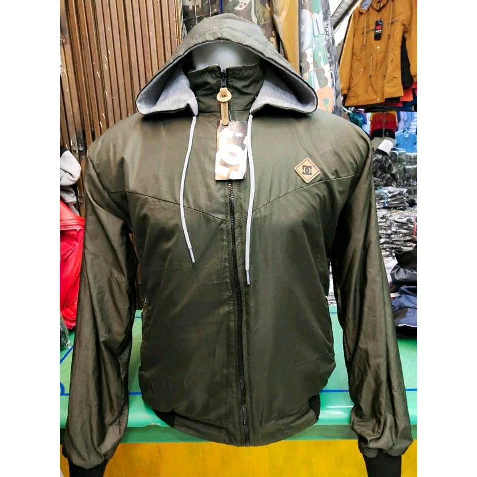 Atjin- Jaket Bolak balik Parka Pria Bahan Tebal