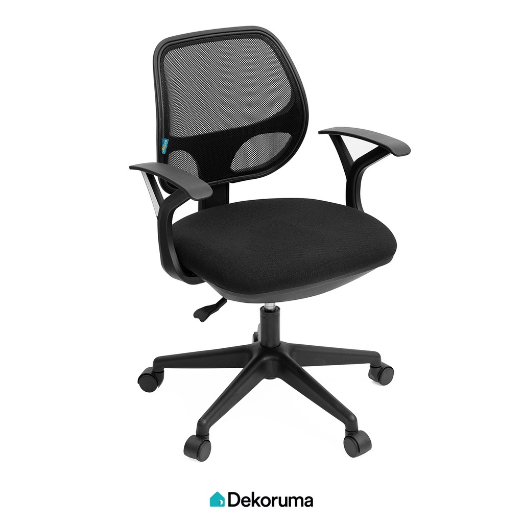 Dekoruma Donati Kursi Kantor VOXY 1 BLACK-6