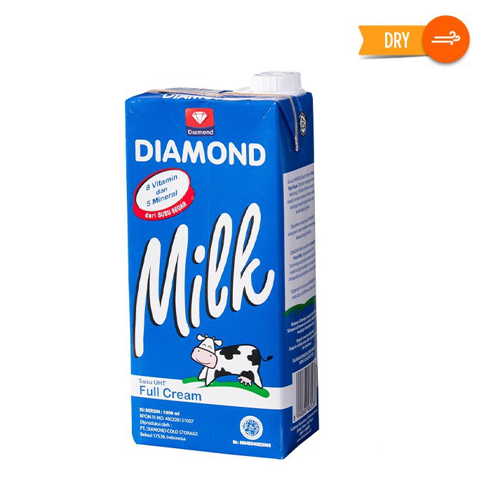 Diamond Milk Uht Full Cream 1liter