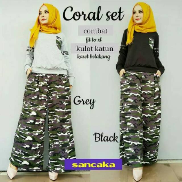 

Coral set gress style