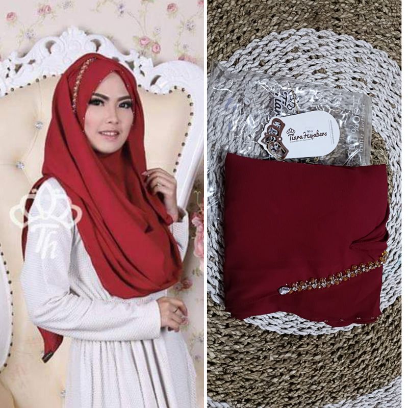 Hijab Preloved (PL) Tiara Hijabers Original