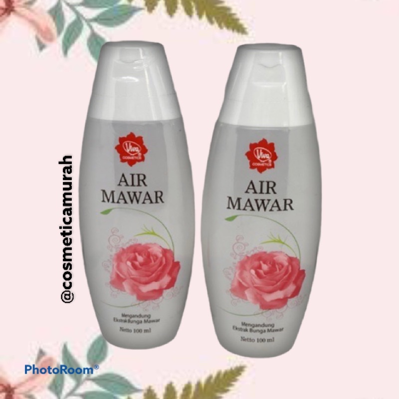 [ 100 ml ] air mawar viva original || air mawar viva best seller 100&amp;200 ml