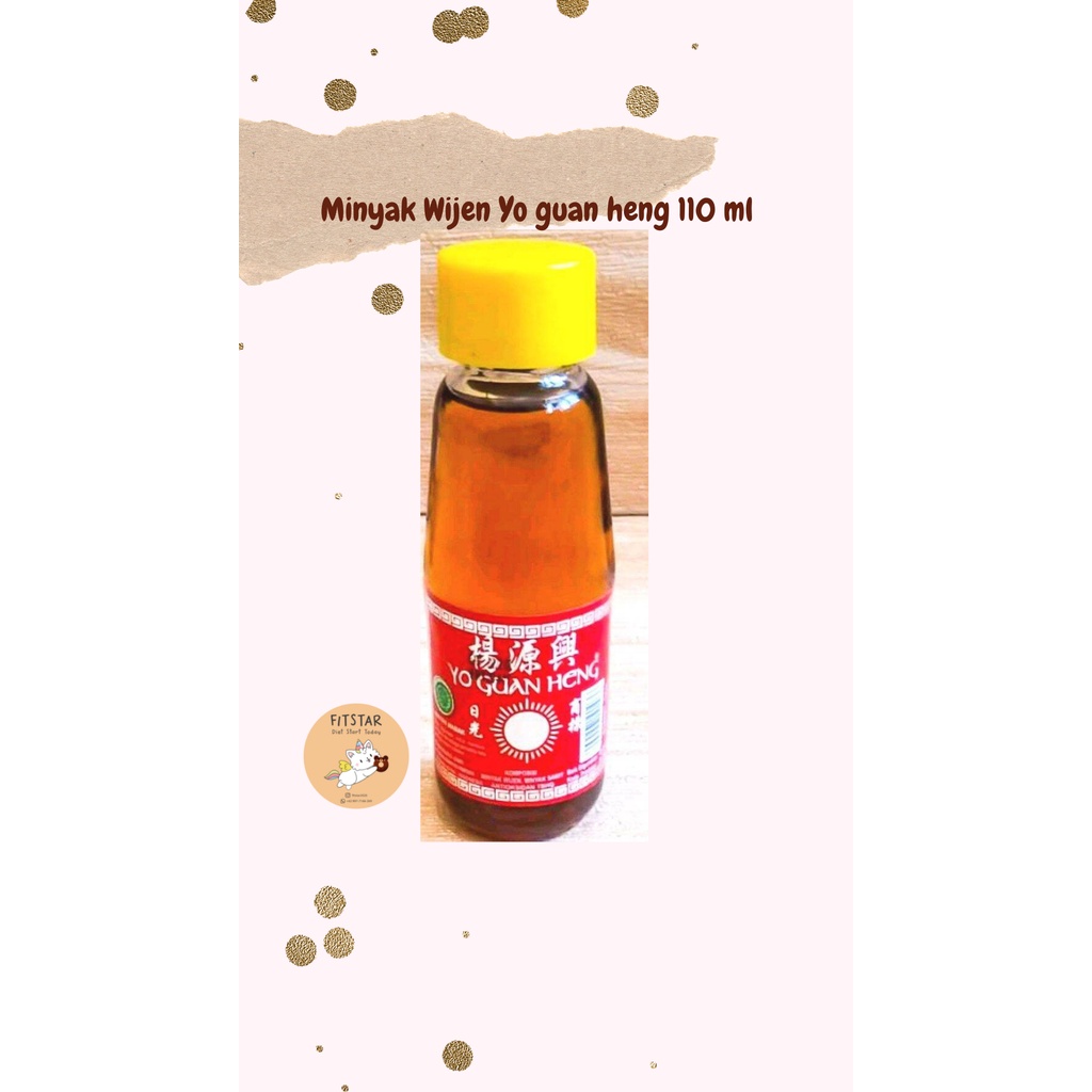 

Minyak Wijen Yo Guan Heng 110 ml Halal MUI