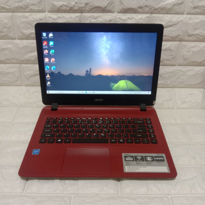 Laptop Acer aspire 3 A314-33 Intel Celeron N4000 RAM 4/500GB
