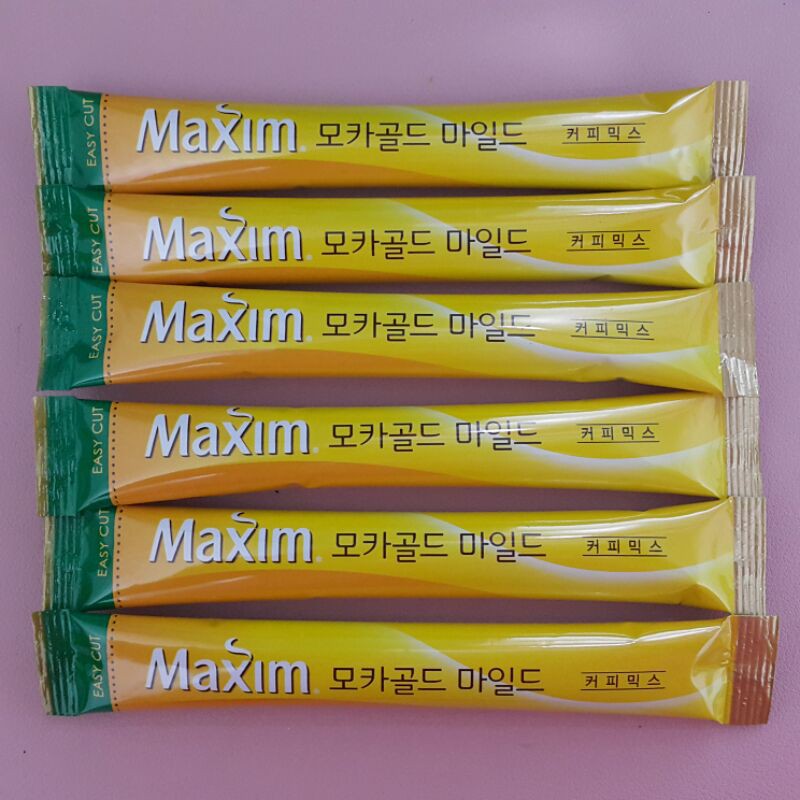 

Maxim Mocha Gold Mild Coffee Sachet