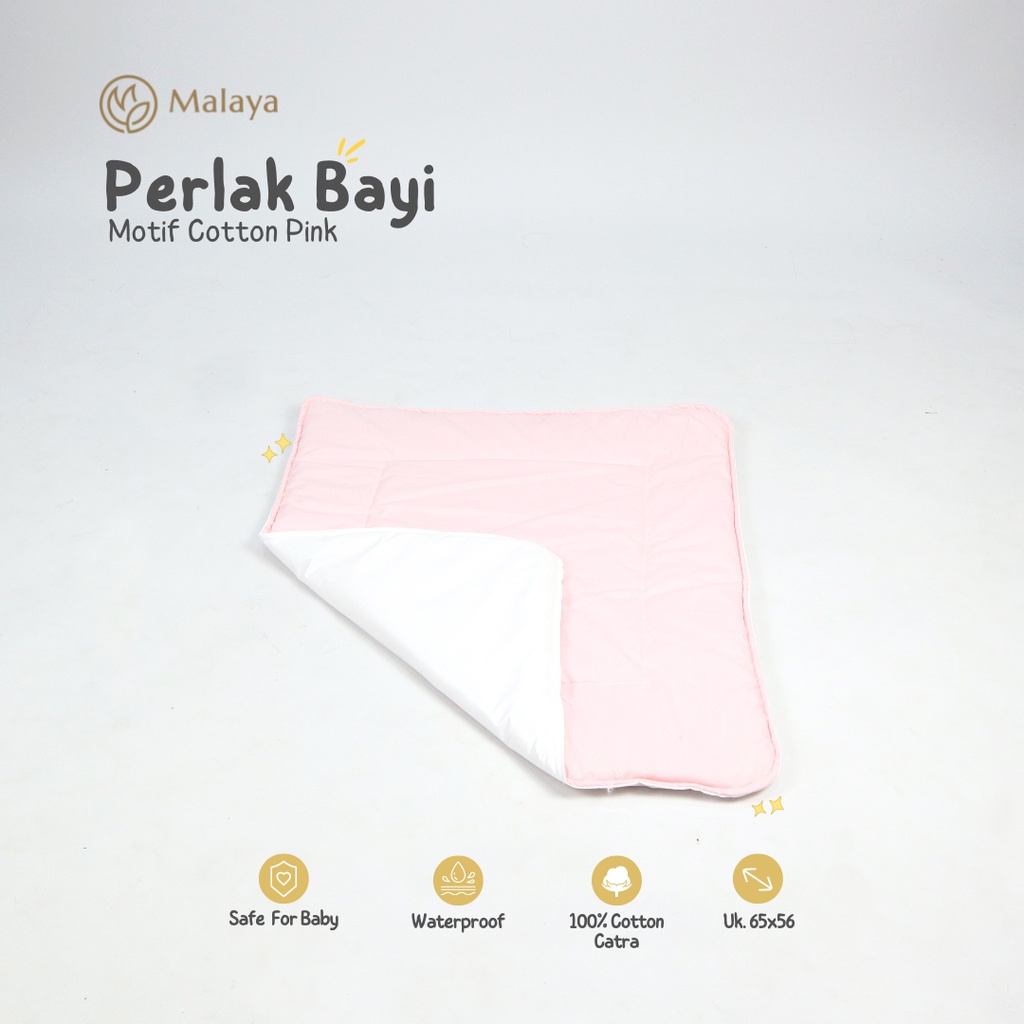 Malaya Baby | Perlak Bayi Waterproof Ukuran Mini | Katun CVC
