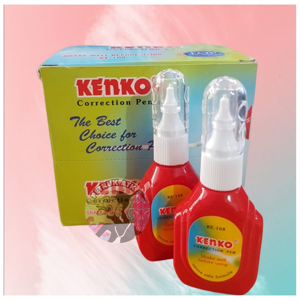 

[PCS] CORRECTION FLUID PEN / CAIRAN KOREKSI / PENGHAPUS CAIR / TIPE-X KE-108 KENKO*