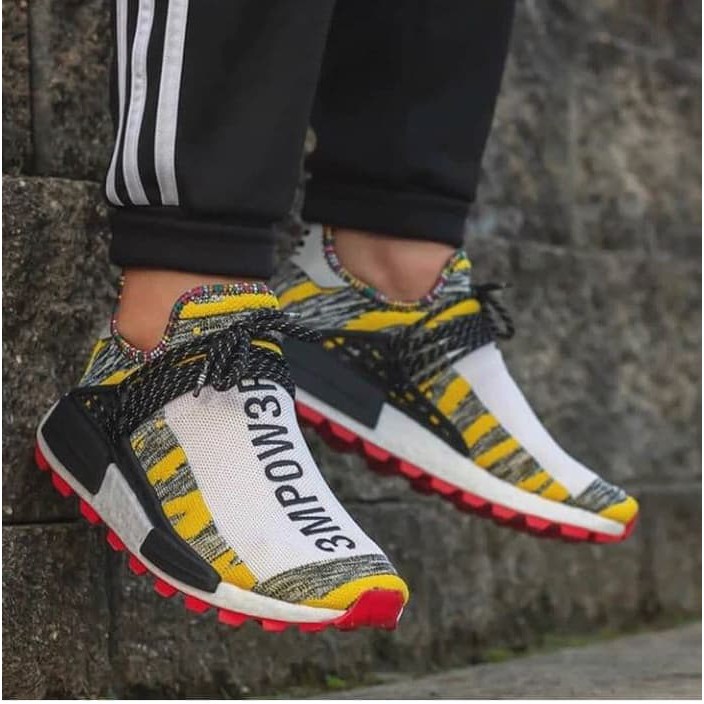 Dijual Adidas Pharrell x Afro NMD Hu Pack   PREMIUM ORIGINAL IMPORT   Pink Biru  39 Limited