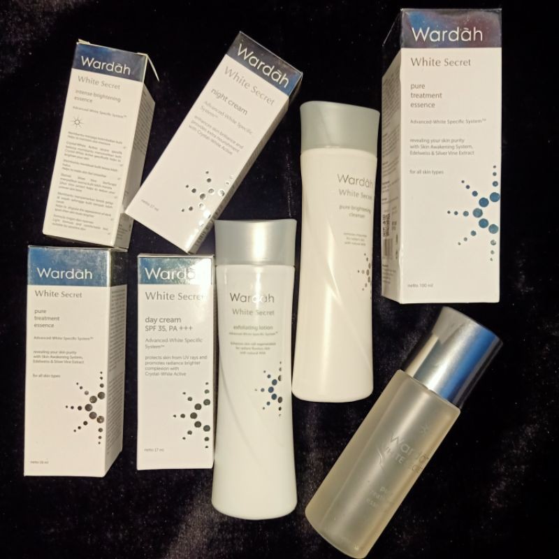 WARDAH WHITE SECRET PAKET LENGKAP