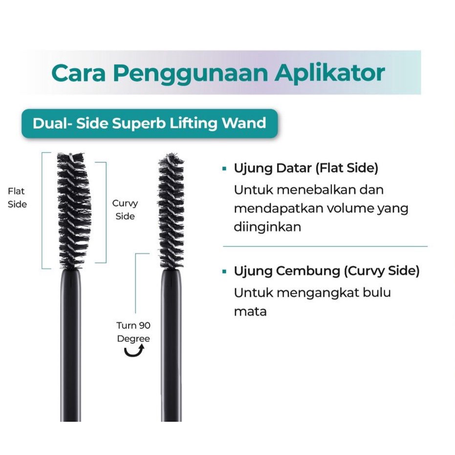 Wardah EyeXpert Liftlast Waterproof Mascara