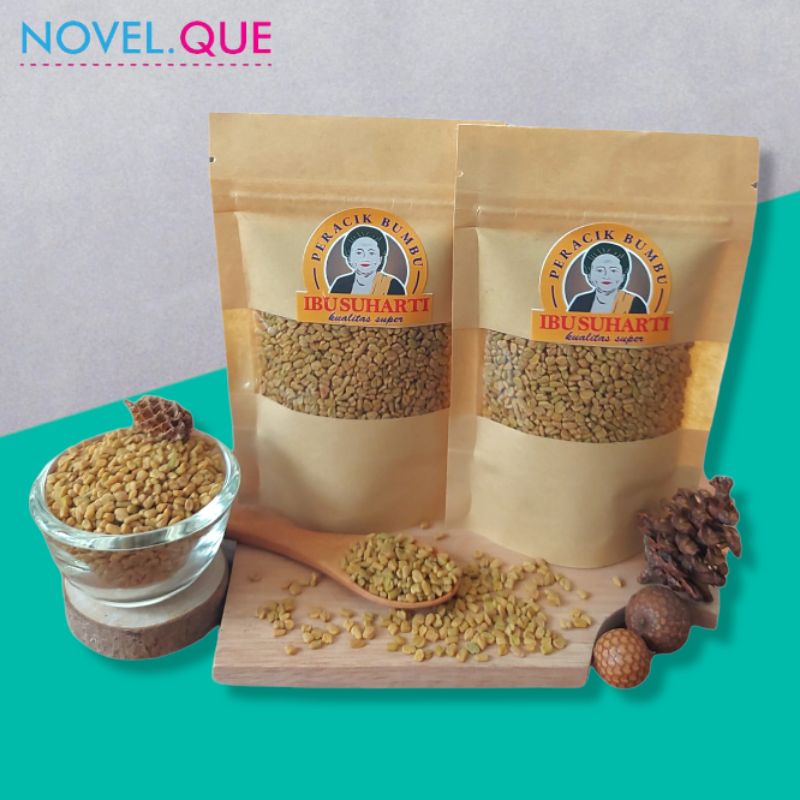 

IBU SUHARTI - Rempah Halba / Kalbet / Fenugreek / Methi India Kualitas Premium
