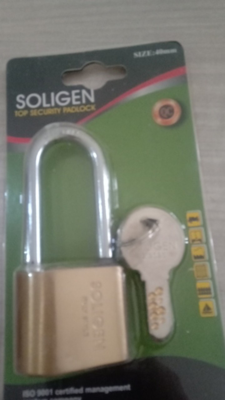 Gembok Soligen Per 40 Mm Panjang Kuningan Computer Key