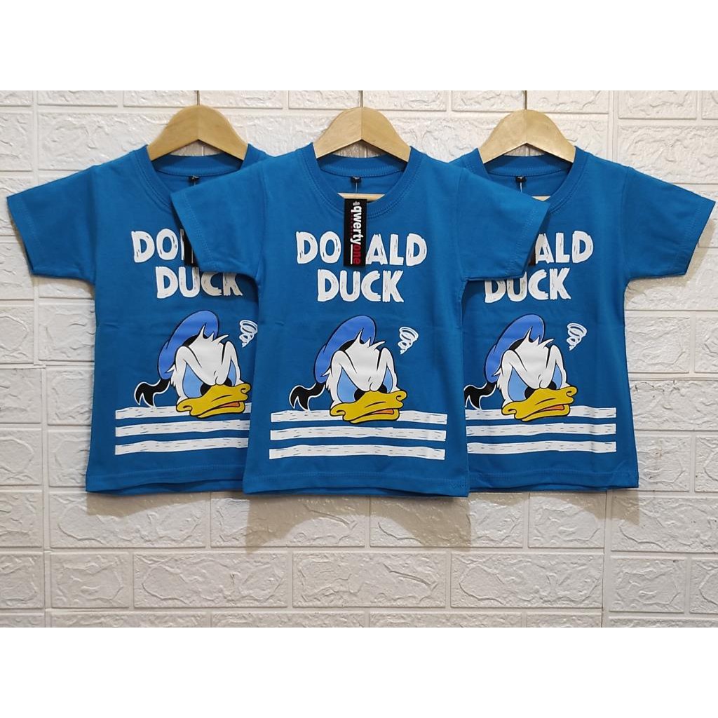 KAOS ANAK DISTRO KARAKTER DONALD DUCK TURKISH 1-10 TAHUN