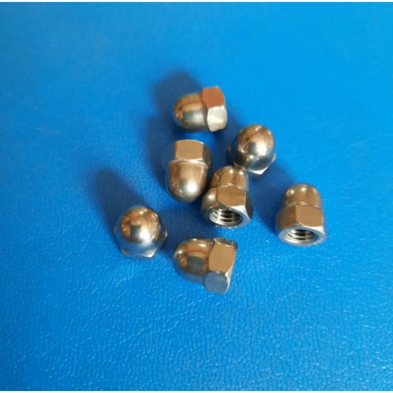 Mur Topi Stainless Baut 8/ 5mm (anti karat)