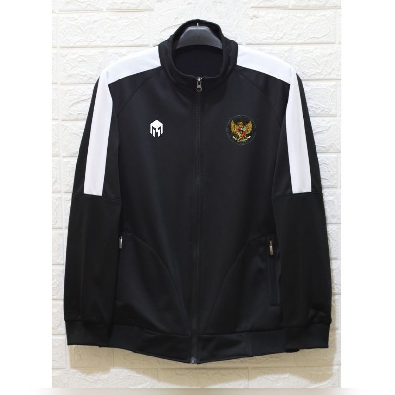 jaket timnas indonesia hitam