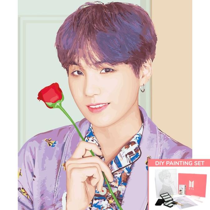 

BTS DIY Paintings SUGA - Do it Yourself Lukisan BTS