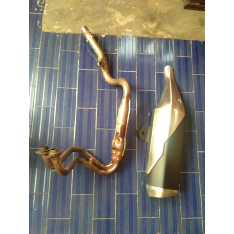Knalpot kenalpot ninja 250 fi old original