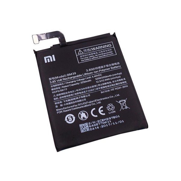 Battery Batre Baterai Xiaomi Mi 6 BM39