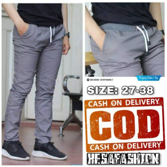 [TERLARIS] CELANA PANJANG PRIA UKURAN 27-34 PREMIUM QUALITY CHINOS SLIMFIT COWO SKINNY POLOS COWOK