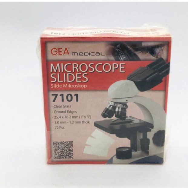 Object Glass 7101 Microscope slides / Kaca Preparat