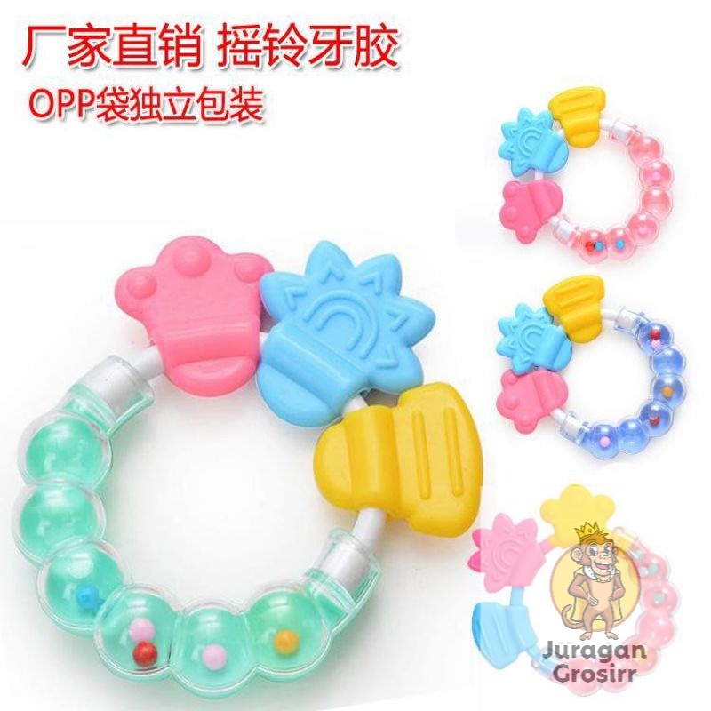 JG - GIGITAN BAYI - GIGITAN BAYI SILICONE - TEETHER -  GIGITAN BAYI SILIKON