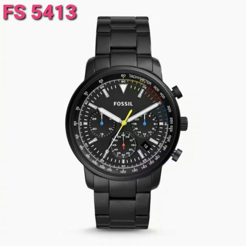 JAM TANGAN FOSSIL FS5413 BATRE CRONO STAINLESS KUALITAS ORIGINAL