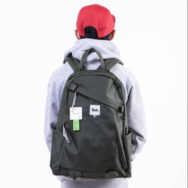 Rsch backpack hijau original