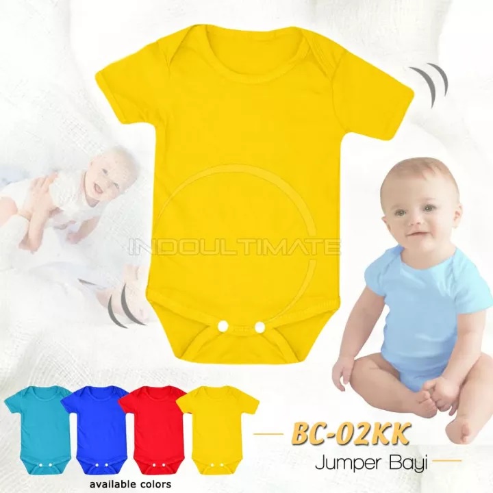 Jumpsuit Bayi Jumper Bayi COTTON BC-02KK Jumper Bayi Laki-Laki Perempuan Baju Bayi Baru Lahir 3-6 Bulan Jumper Jumpsuit Jumsuit Setelan Set Baju Bayi Baby Perempuan Laki Laki