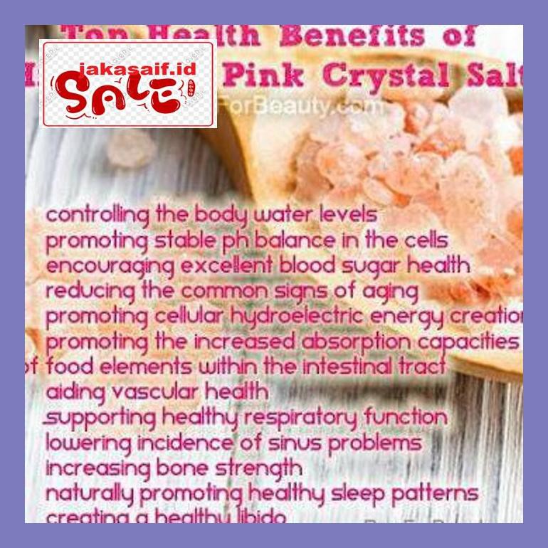 

504Sbu Himalayan Pink Salt Fine (Garam Himalaya) Bud0Mb