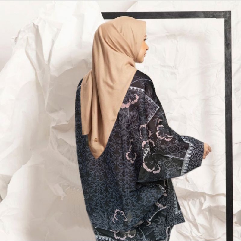 OBRAL OUTER / INDDII HITAM / SCARF OUTER / OUTERWEAR / COD / OUTER SCRAFT PREMIUM / CARDIGAN HIJAB /