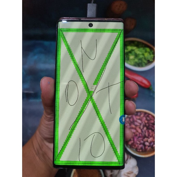 LCD HP SAMSUNG NOTE 10 ORIGINAL 100% COPOTAN NORMAL